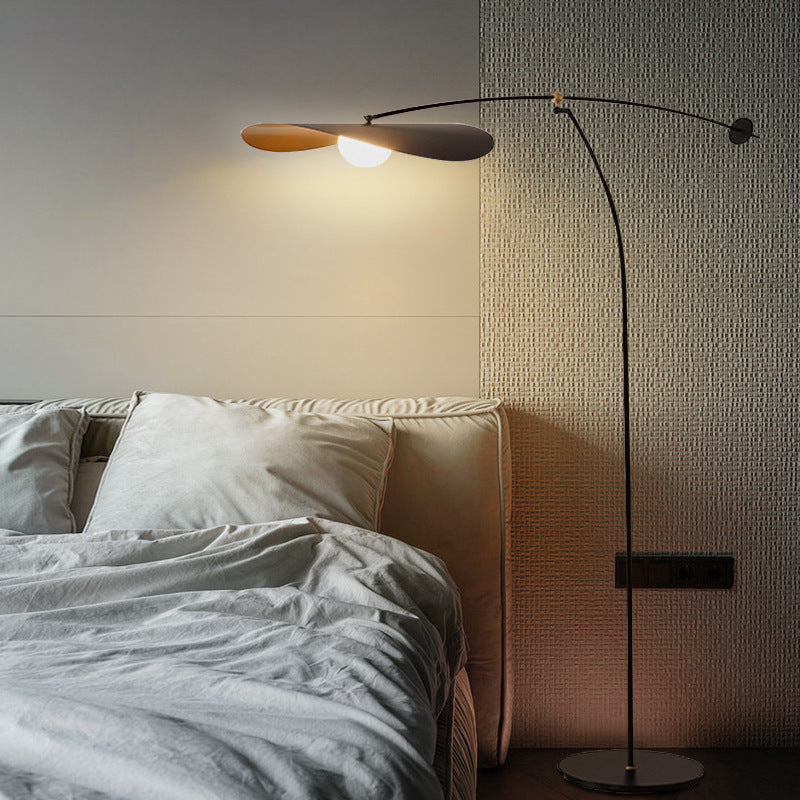 Italian creative living room floor lamp postmodern living room sofa light luxury floor lamp classy sense fishing floor lamp