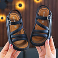 Girls' open-toe sandals: stylish summer new arrivals - korean style, princess-inspired, cute, versatile, and chic for students