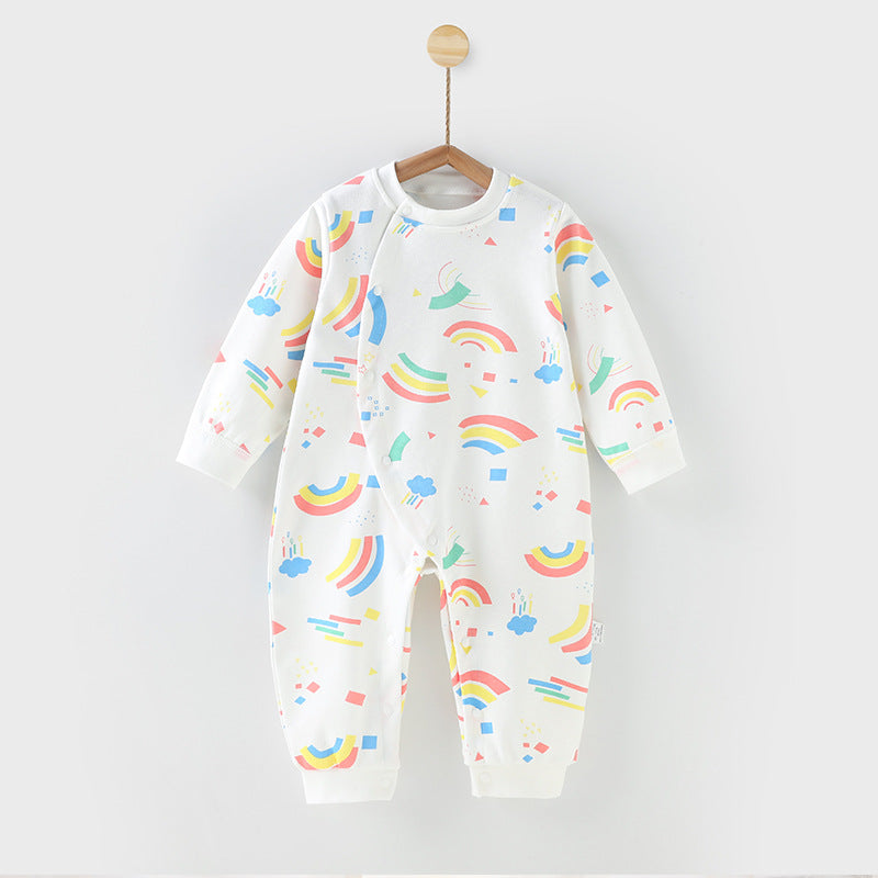 Newborn baby clothes - spring/autumn & winter styles - 100% cotton long sleeve rompers, bodysuits, and sleep suits for newborns