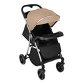 Baby stroller - reclining, multi-functional, one-click fold, lightweight, high-view, heavy-duty shock absorption