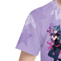 Witcher t-shirt, kpop 3d digital printing summer girlscasualfashion round neck short sleeve factory direct supply