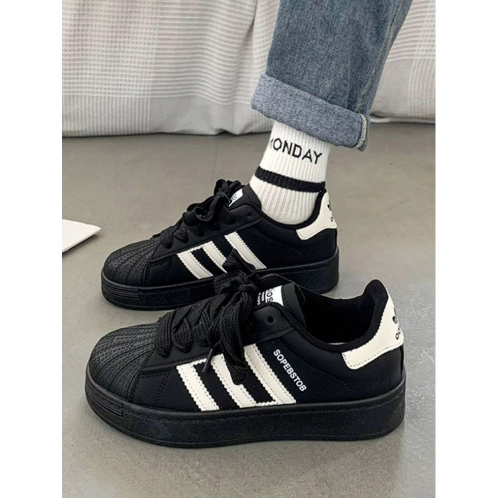 Girls' shell toe sneakers - new  spring/autumn collection - breathable, versatile casual sports shoes for students (sizes for mid-to-large children)