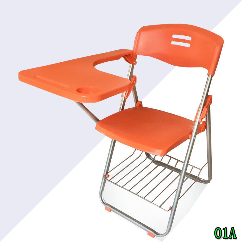 Class increase with writing board training chair folding conference chair student table chair institution teaching writing integrated chair