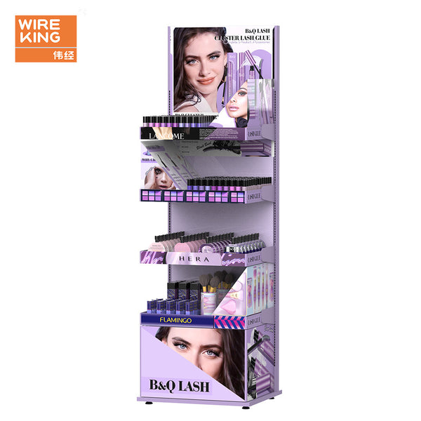 Customized Cosmetics Store Showcase Showcase Beauty Store Skin Care Products Makeup Showcase Display Stand