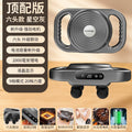 New six-head percussion massager for muscle relaxation - deep tissue muscle relaxer, neck and scalp deep massage device