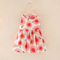 new summer collection: children's cotton silk dress - princess style for girls (sizes for mid-to-large children) - comfortable nightgown option available