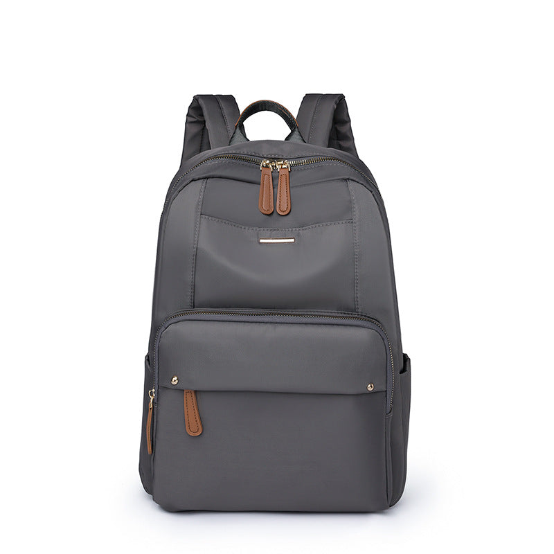 Spring 2024 Urban Simple Nylon Backpack Ladies Backpack