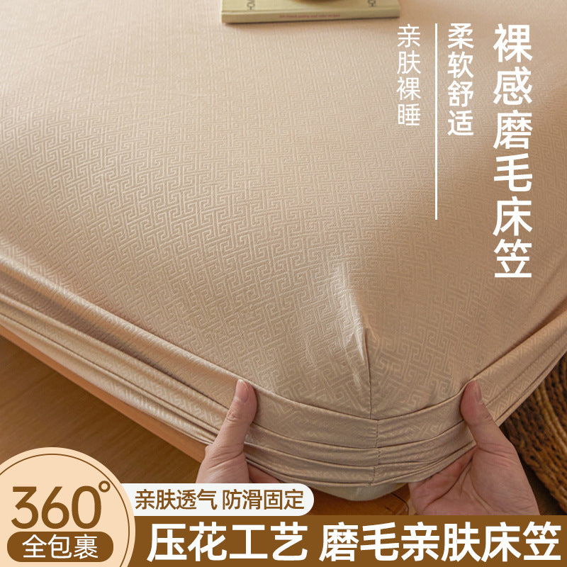 Amazon foreign trade domestic sales cross-border e-commerce amazon aliexpress single fitted sheet three-piece set european and american size fitted sheet