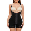 Four-breasted plus size suspender corset mesh waist shaping butt lift postpartum tummy control one-piece body shaping garment for women tight body shaping