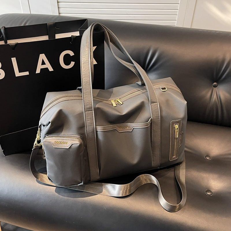 New fitness bag men's wet and dry separation training sports backpack hand luggage women's large-capacity short-distance travel bag