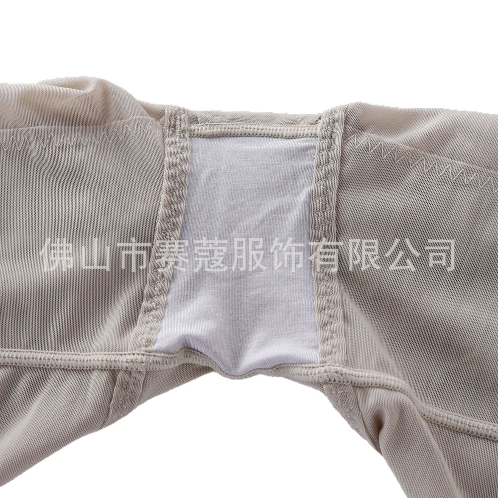 spring/summer new spandex mesh tummy control shaping leggings - waist cinching, butt lifting, breathable mesh base layer tummy control pants