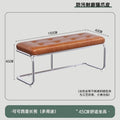 Living room american bench stool, medieval style, scandinavian stainless steel shoe changing stool, door seat, dining room chair