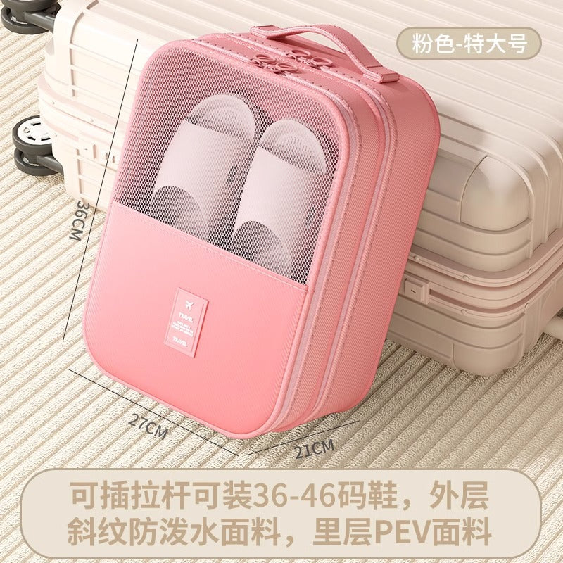 Customized travel shoes storage bag, suitcase, business trip travel portable shoe box, shoe cover, slippers, shoe bag storage bag