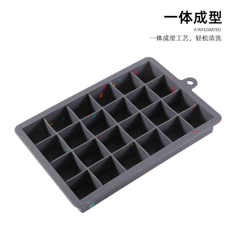 Ice grids new arrival ice cube mold silicone 15 grids 6 grids jelly ice maker ice box ice mold manufacturer in stock