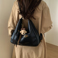 2025 retro multifunctional backpack women's bag new autumn and winter versatile crossbody bag large capacity commuter tote bag trendy