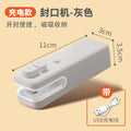 Small usb rechargeable mini sealer - all-in-one portable food bag sealer for snacks