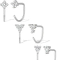 Amazon cross-border new zircon simple suit earrings versatile commuter hong kong style elegant earrings fashionable stylish women