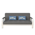 Small apartment sofa bed, convertible sofa bed, foldable sofa bed, economical and simple fabric sofa for the living room