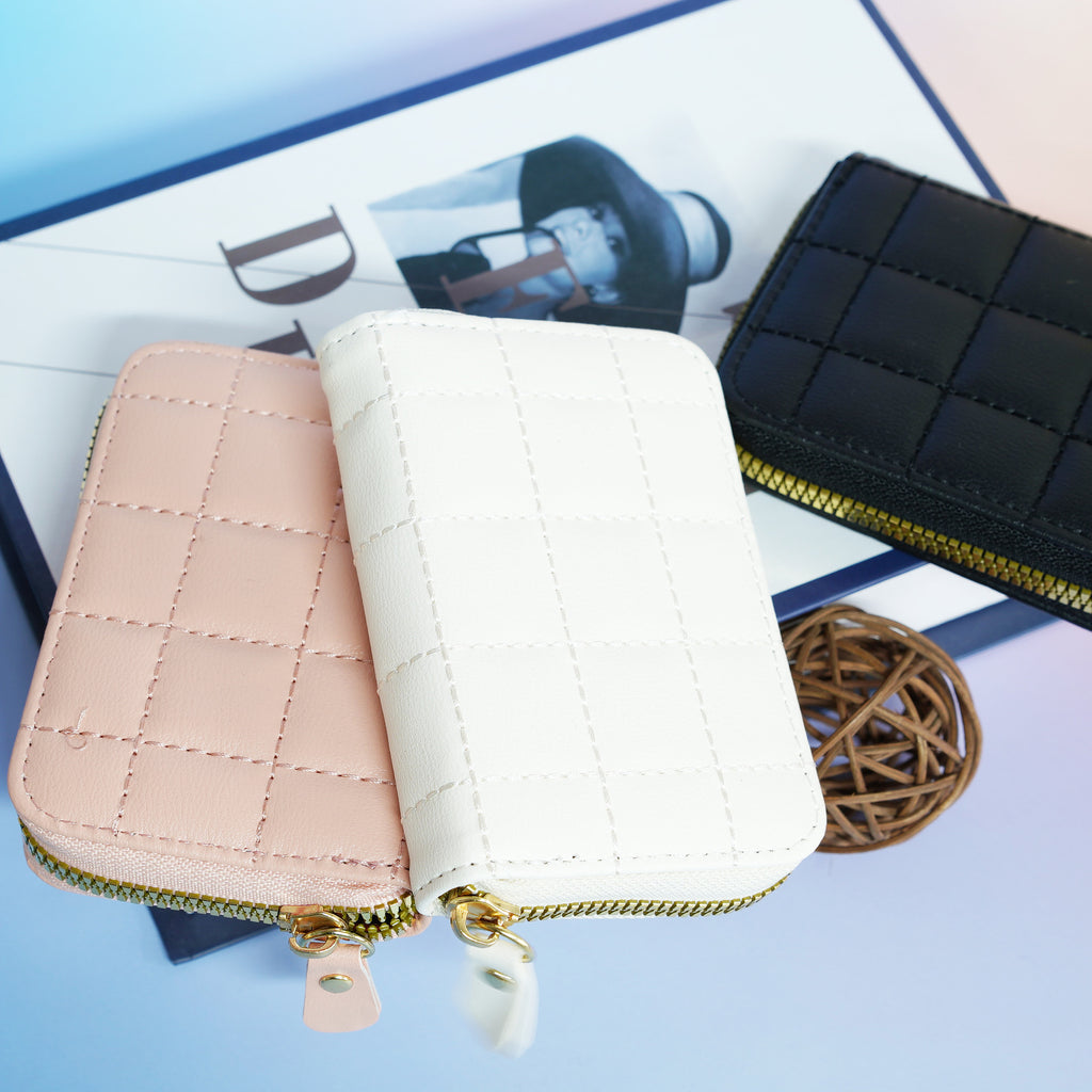 Organ card bag  hot-selling, fashionable plaid multi-card ID bag, credit card holder, mini change card bag.