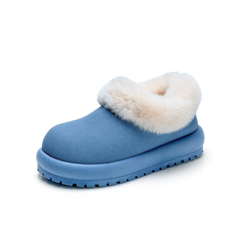 summer new arrival: plus-size women's casual comfort fleece-lined slippers - stylish outerwear wholesale