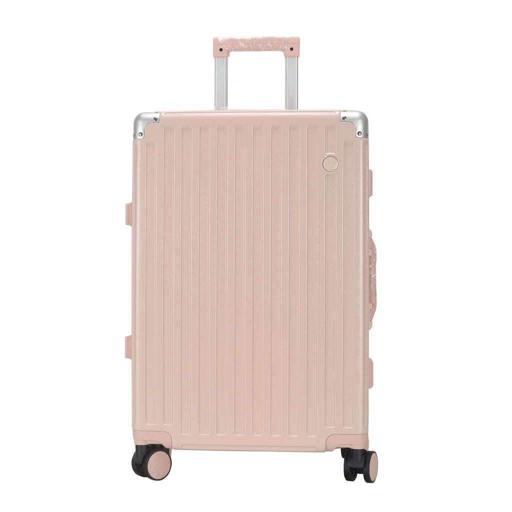 Customized trademark three-piece suitcase universal wheel 20-inch boarding case aluminum frame trolley case travel password box manufacturer