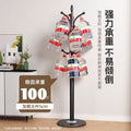 Iron style coat rack accessible luxury bedroom clothes drying rack floor-standing vertical clothes rack hanging bag for home simple shelf