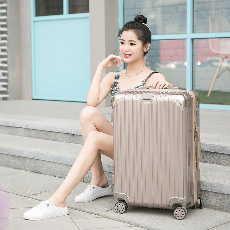 20 inch suitcase women's small and light 24 student ins Internet celebrity new password box 26 travel trolley case tide