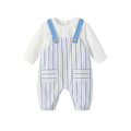 Baby autumn clothes  new style first birthday infant outfit casual gentleman romper baby boy clothing