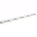White hook coat hook entrance entrance entrance no punch punch storage rack wall key row hook storage rack