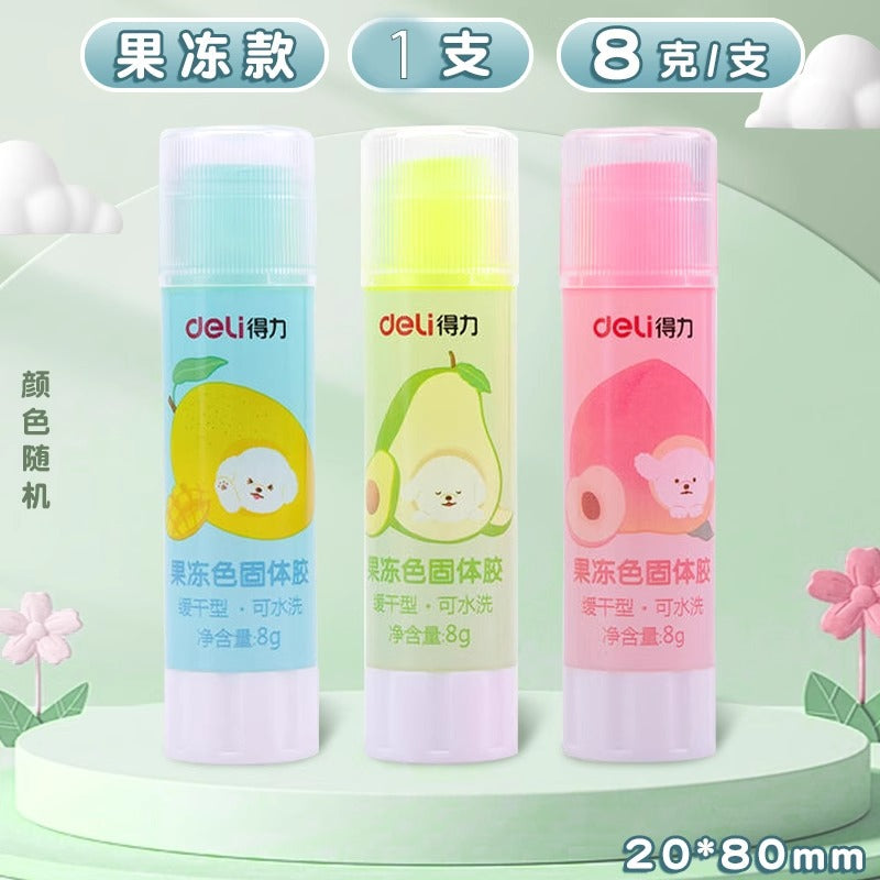 Deli 7101/7102 Solid glue High viscosity Children's handmade solid glue Stationery glue pen Solid glue stick Wholesale