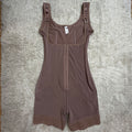 new arrival cross-border butt lift and tummy control body shaping jumpsuit steel boned buttoned mesh jumpsuit body shaping