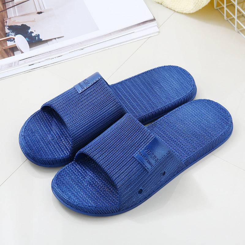 2023 new cartoon bathroom slippers for men, home bath non-slip slippers, couple's slippers for women, thick sole