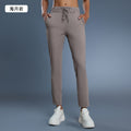 new arrivalloosestraight-leg yoga pants drawstring waist sports casual elastic nine-point pants for women dl081