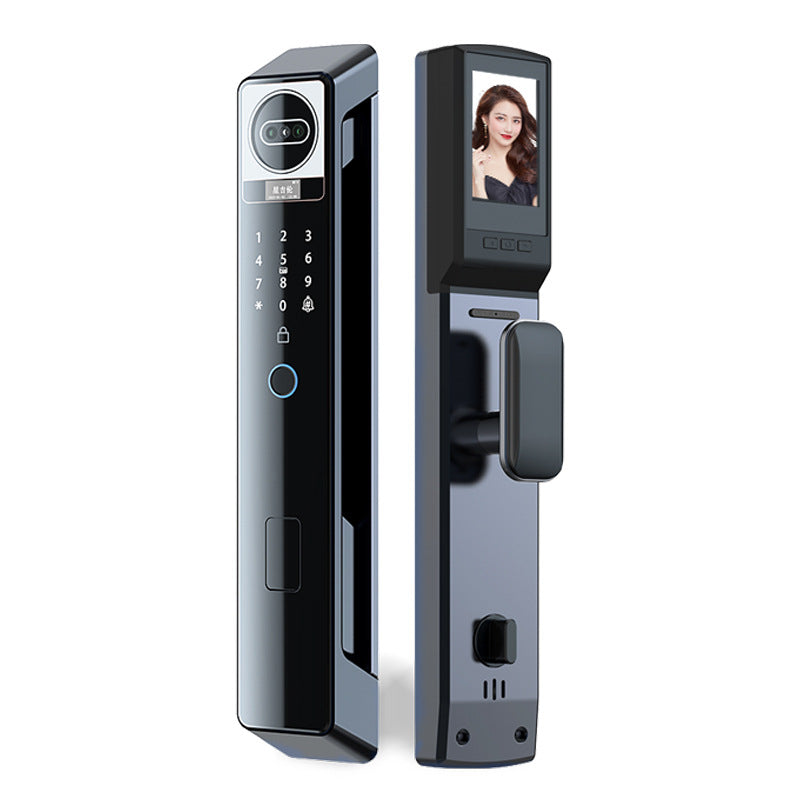 Fully automatic 3d face recognition fingerprint lock, anti-theft door password lock, home electronic smart lock, anti-theft door electronic lock