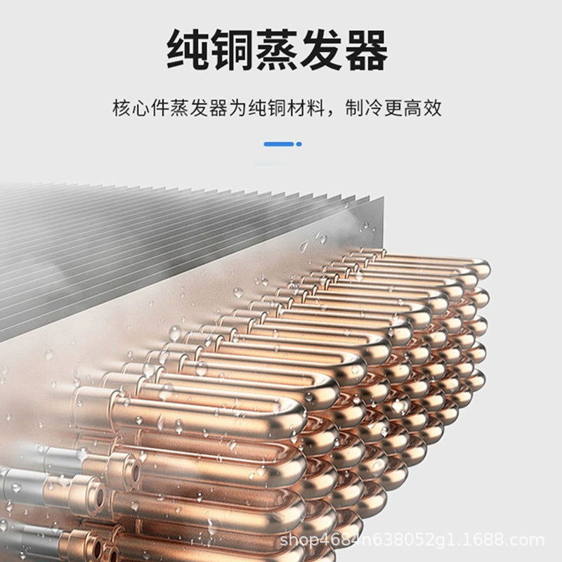 【-65°c deep freeze】royalstar freezer - 304 stainless steel interior, five-sided copper tube refrigeration, ultra-low temperature freezer