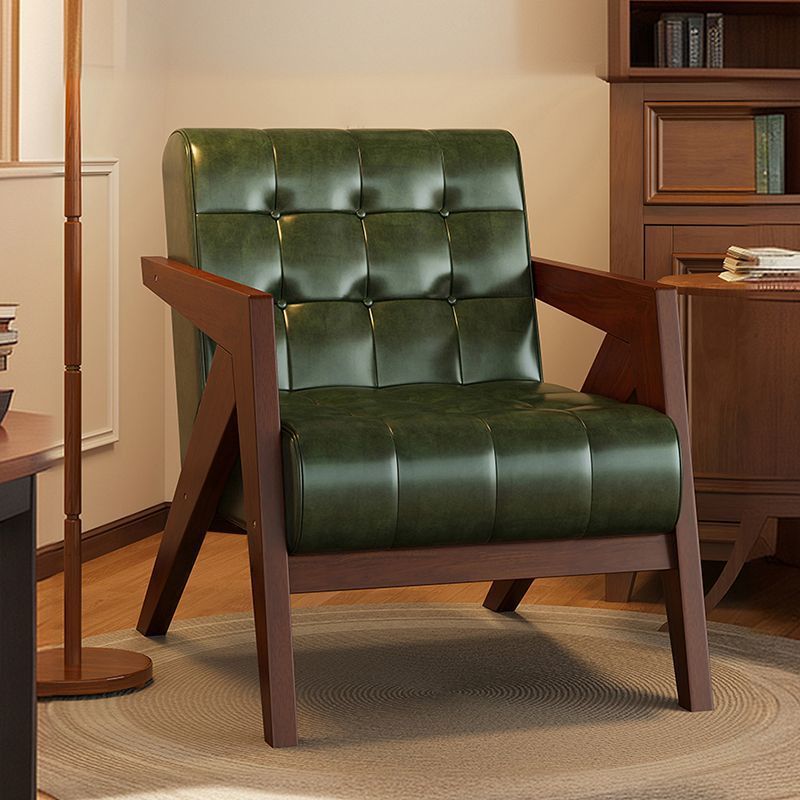 Richard nordic solid wood single sofa chair living room french cafe hotel retrob&b balcony lazy chair