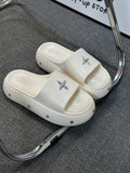5cm thick soleeva slippers women's summer outwear thick sole stomping on shit feeling 2026new arrivalsummer beach sandals