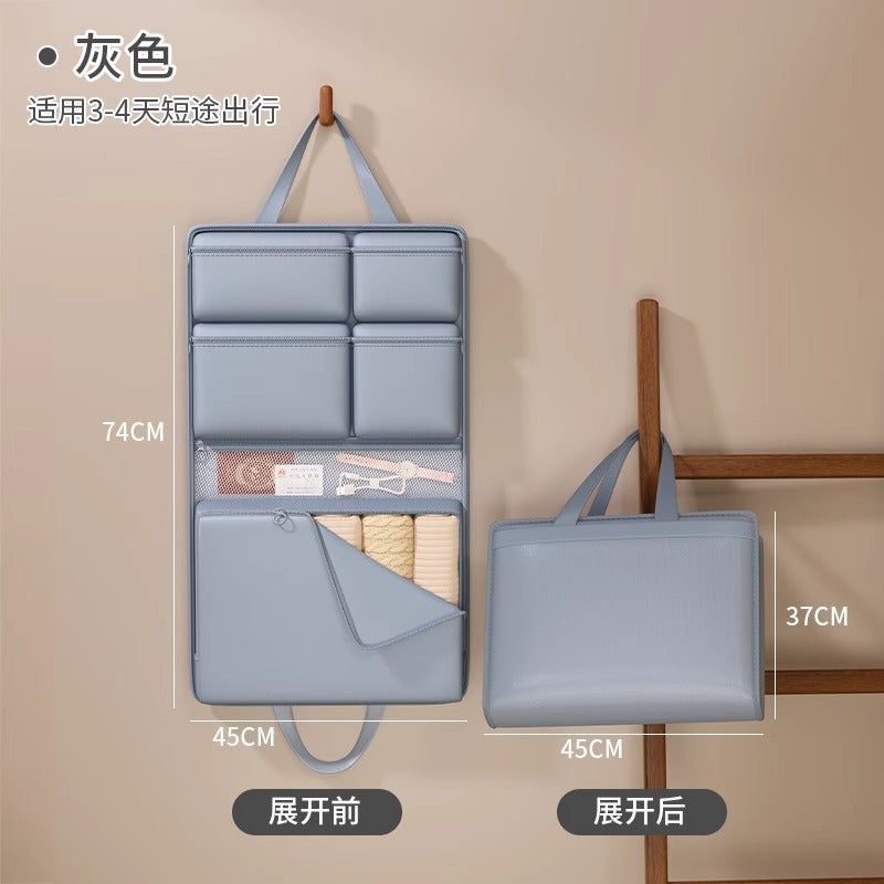 Seven-in-one travel storage hanging bag, underwear, socks, clothing, luggage hanging partition storage bag, an essential artifact for business trips