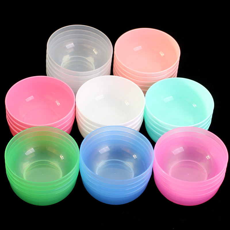 Beauty salon no. 4 mask bowl diameter 10cm 4# scale beauty bowl diy mask mixing bowl mask tool plastic small bowl