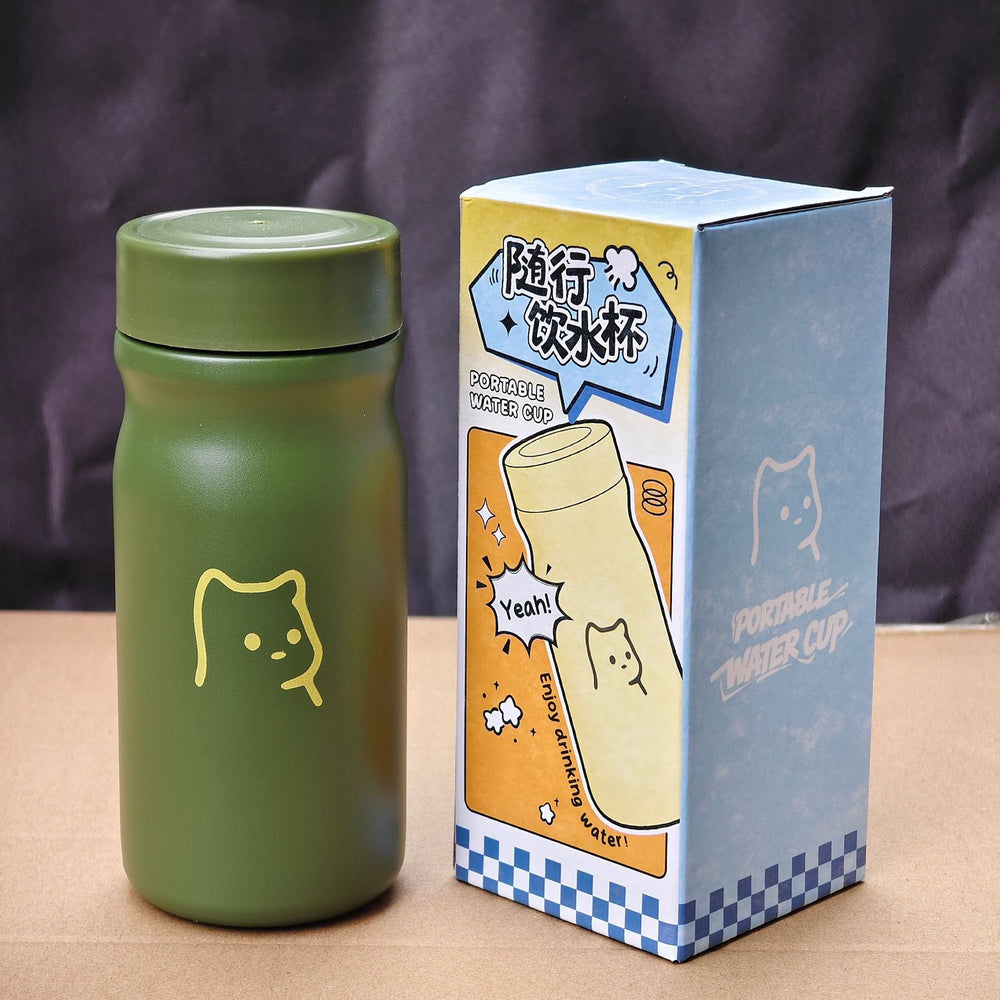 New mini pocket thermos - compact & portable water bottle for students - 316 stainless steel insulated cup - wholesale & customization available