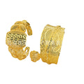 Middle eastern cuff ring set hawaiian nigerian wedding bridal luxury brand charm jewelry gift