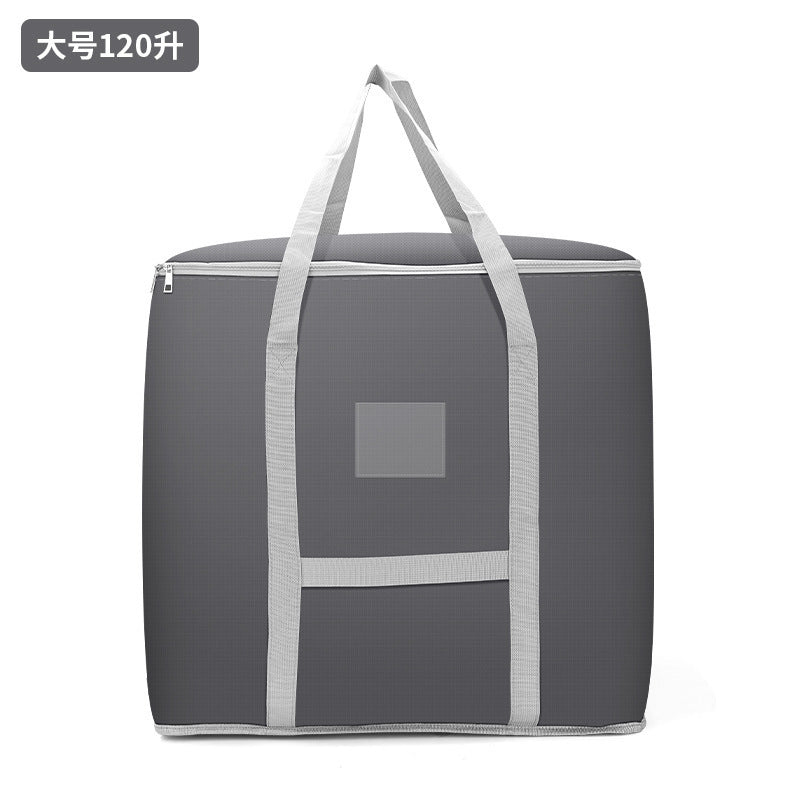 Oxford cloth quilt bag Home storage bag Clothes quilt packing bag Thickened moving bag Waterproof portable travel bag