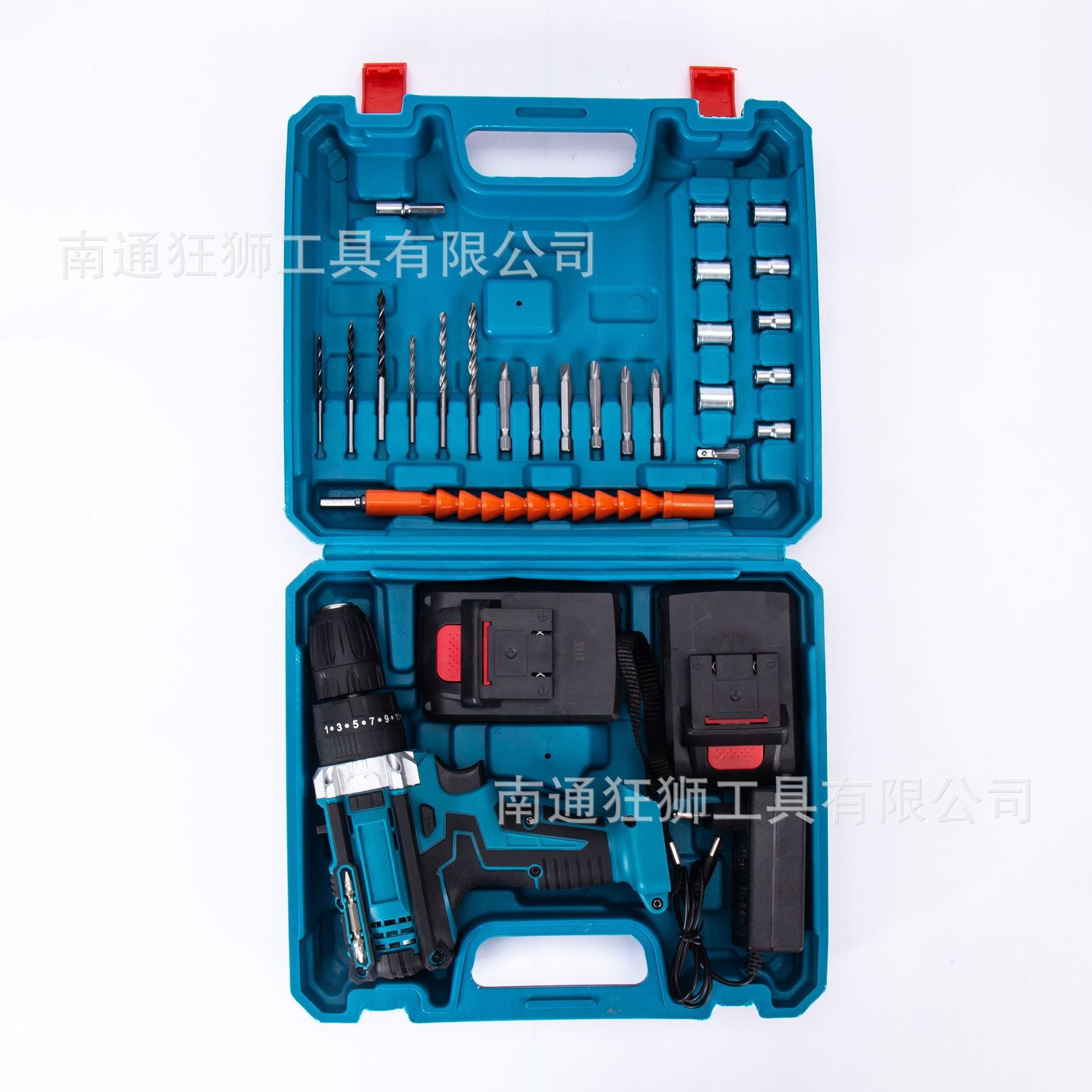 Cross-border 21V hand drill multi-functional electric drill electric screwdriver set source factory