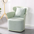 Influencer-approved creative home nordic light luxury single sofa chair, casual seating, small apartment living room backrest armchair