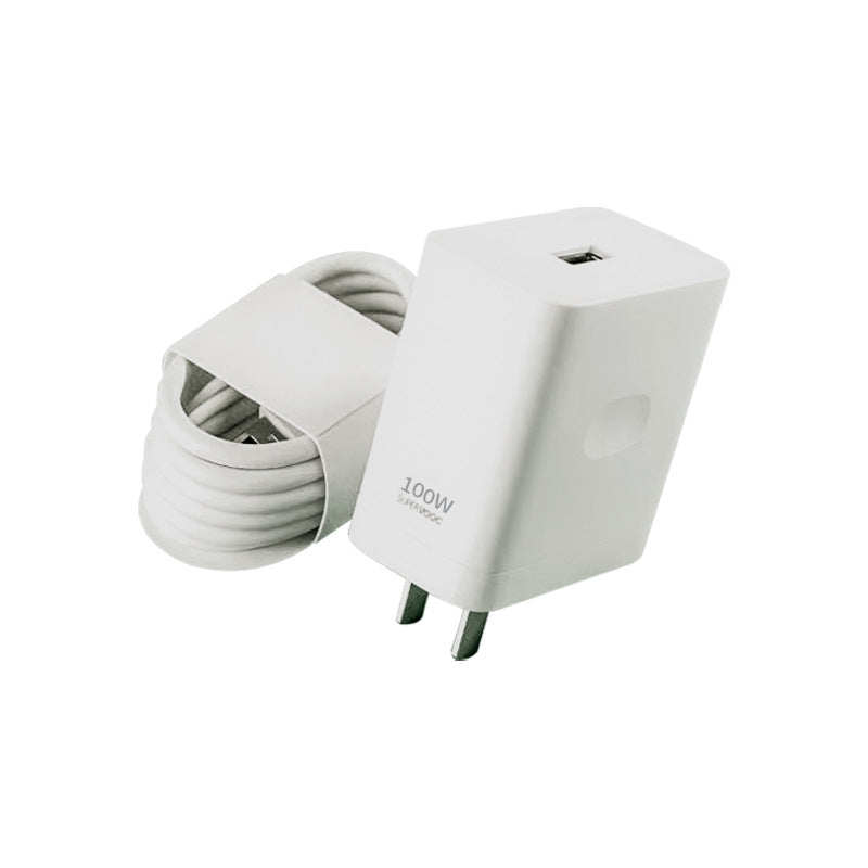 Suitable for oppo charger 100w mobile phone 80w flash charge 65w fast charge reno10pro real me gtneo5 k11