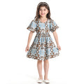 Summer floral girls' princess dress, cotton a-line skirt wholesale, new cross-border children's wear dress, girls' dress