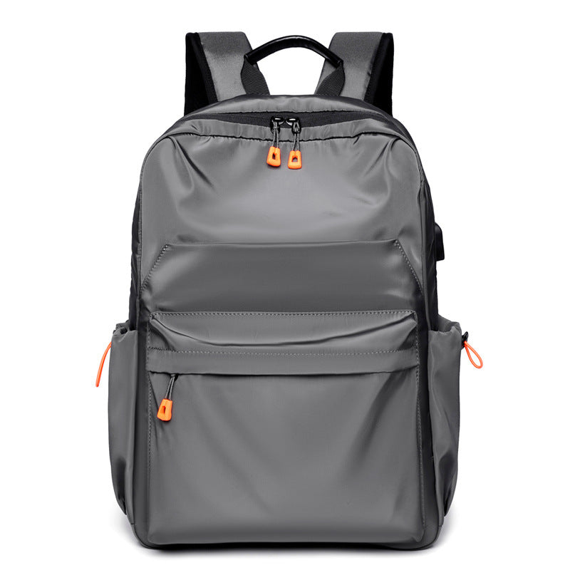 Street Trend Backpack Men's Backpack Casual Travel Bag Simple Commuter Computer Bag Men's Backpack Backpack