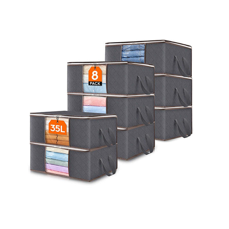 hot-selling finishing bag, reinforced clothing storage bag, oversized capacity clothes blanket quilt storage box