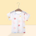 Baby t-shirt short sleeve boys summer thin style children's half sleeve top 0-3 years old summer clothes boys toddler new summer collection