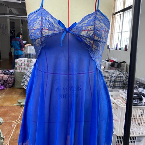 Wholesale sexy lingerie for : plus size lace nightgowns & babydolls - style 508